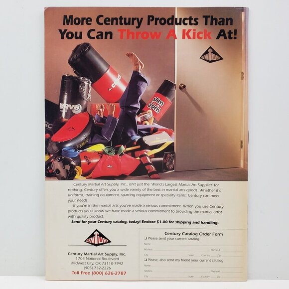 Masters Kung Fu Magazine David Carradine Martial Arts VTG Sept 1993 Unread Stock - Picture 6 of 10